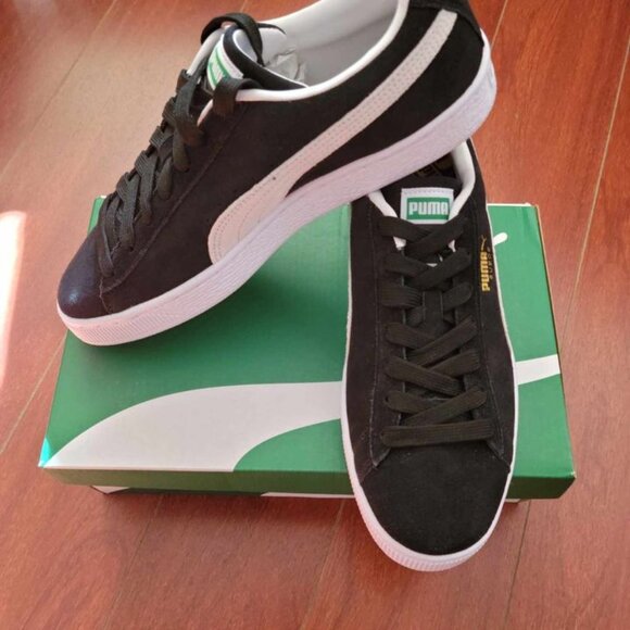 Puma Suede Classic XXI - Black White - Picture 3 of 7